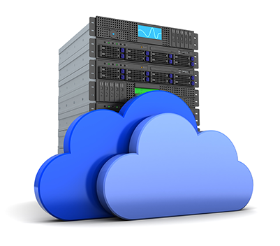 a server in the cloud